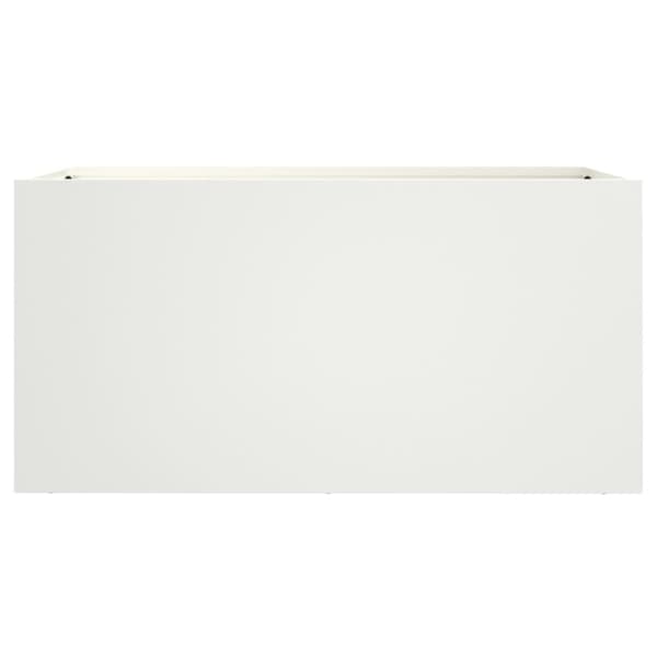 Odlingslåda vit 62x30x29 cm stål