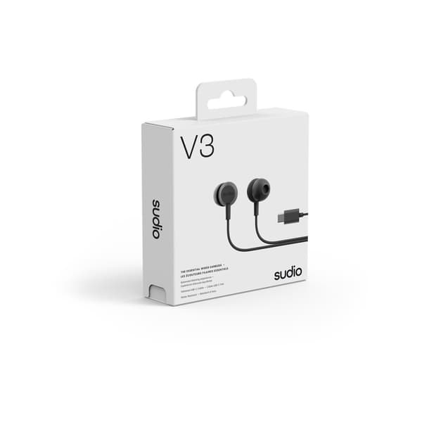 Sudio V3 - hörlurar med mikrofon - USB-C