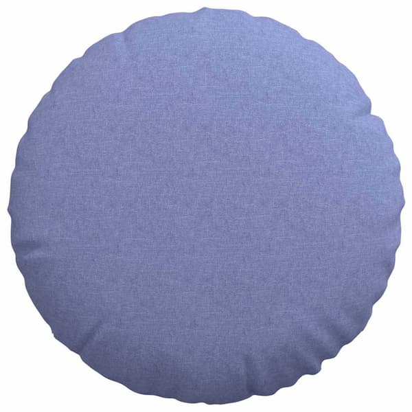 Sittkuddar 2 pcs Jeansblå Ø80 x 29 cm tyg