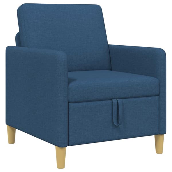 Soffa med förvaring Blå 72 x 78 x 87 cm Polyester