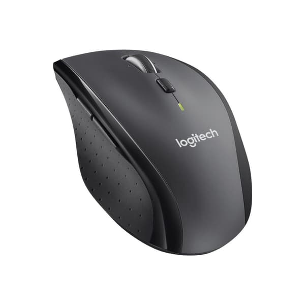Logitech M705 - mus - 2.4 GHz - grå