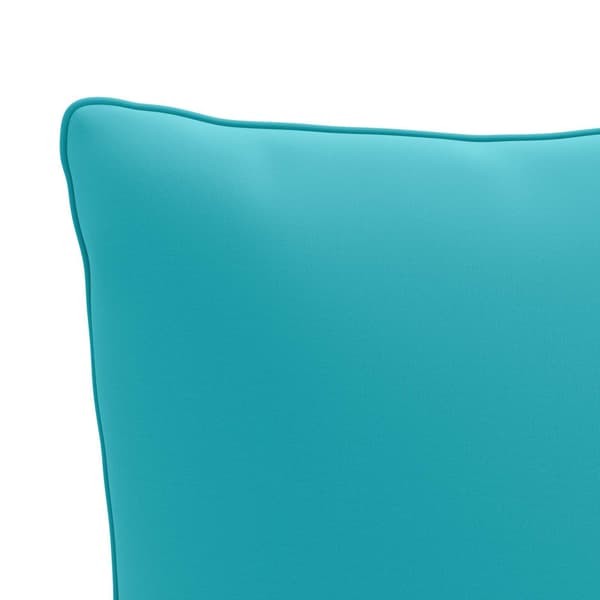 4-delad ryggkudde PUTTEN 4 st 100% Polyester Turkos