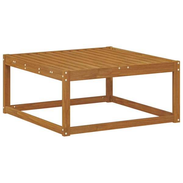 Utomhussoffset 8 pcs Naturfärg Massivt Akaciaträ
