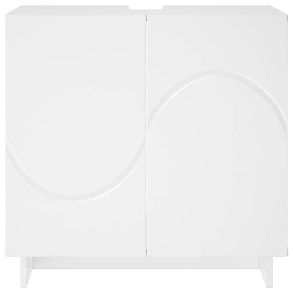 Badrumsskåp Vit 60 x 41 x 58 cm Konstruerat trä
