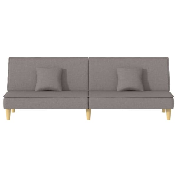 Bäddsoffa taupe tyg