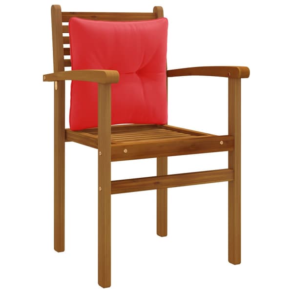Ryggkudde PUTTEN 100% Polyester Röd 40 x 40 x 10 cm