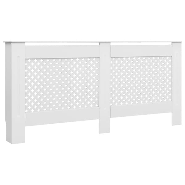Elementskydd 2 st vit 172x19x81,5 cm MDF