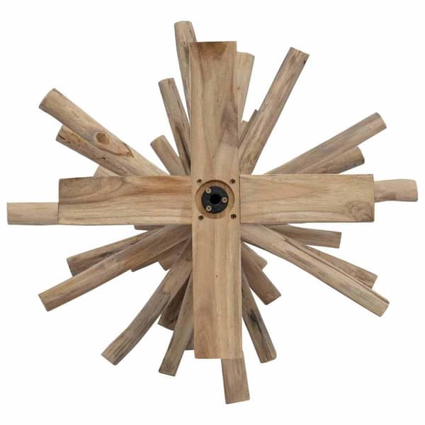Julgran Brun 120 cm Massivt teakträ