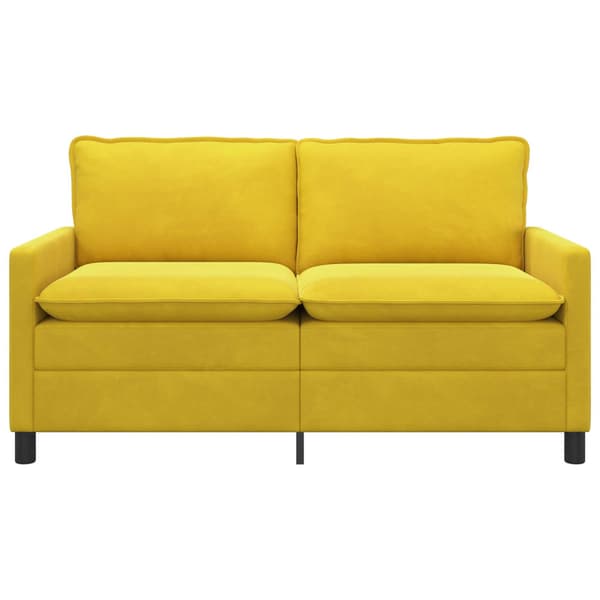 Soffa Gul 156 x 81 x 87,5 cm Sammet