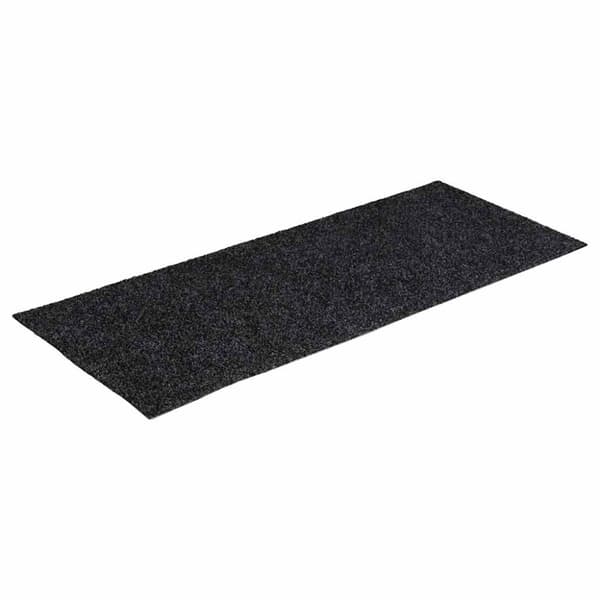 Trappmattor självhäftande 30 st 60x25 cm mörkgrå rektangulära