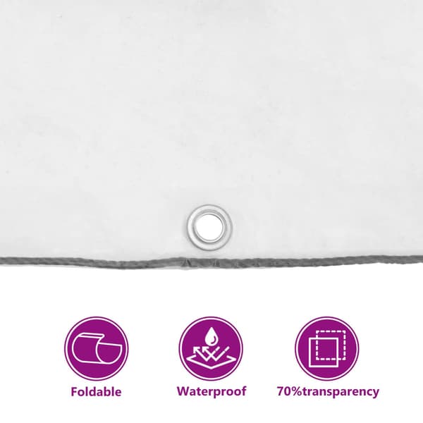 Växtskydd Transparent 5 × 3,5 m PE