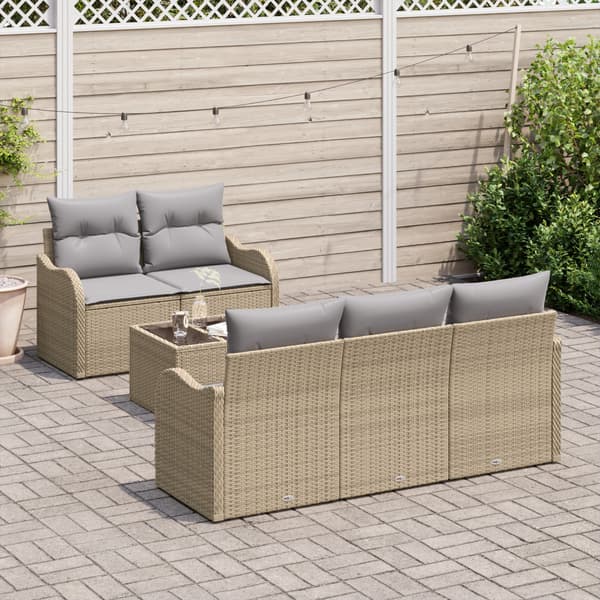 Trädgårdsoffset Beige konstrotting
