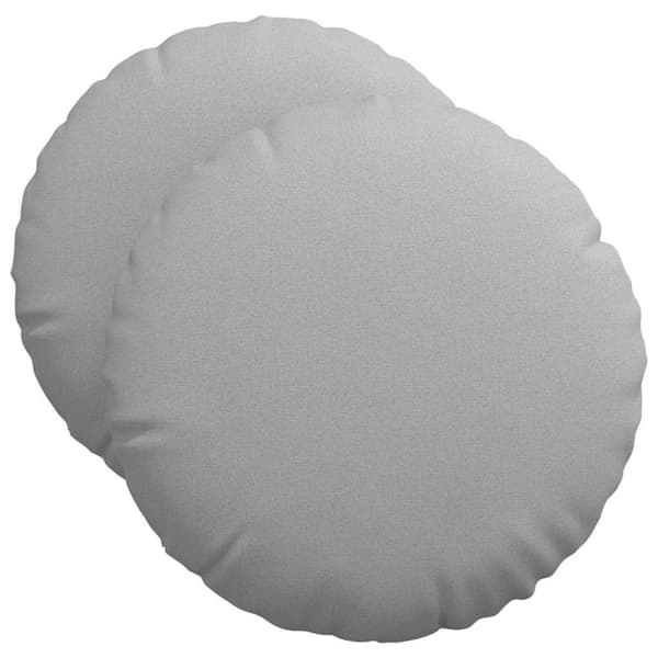 Sittkuddar 2 pcs Moln Grå Ø50 x 19 cm tyg