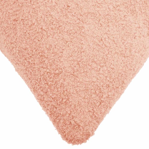 Kuddöverdrag 6 st HEERLEN Rosa 50 x 75 cm Bouclé