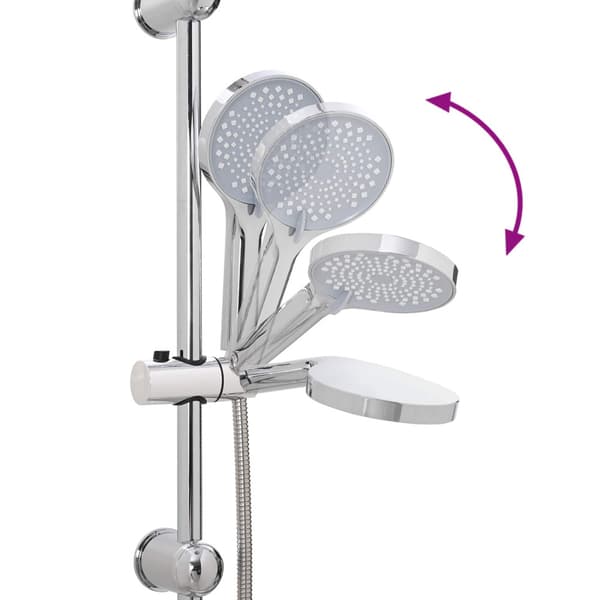Duschsystem Silver 47 x 20 x 95 cm Rostfritt stål