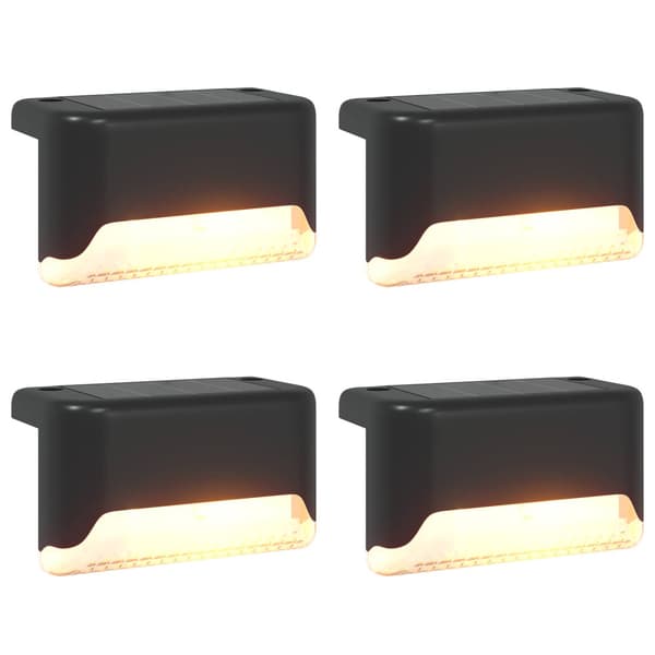 Utomhus solcellslampor med markspik 4 pcs Varmvit 4,5 cm