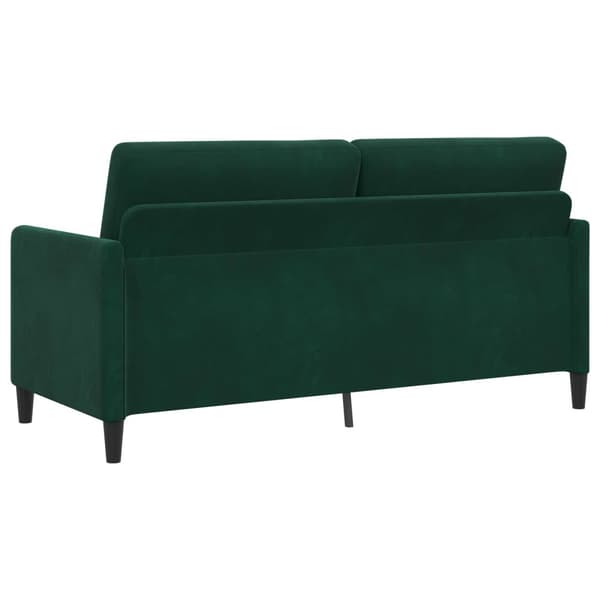 Soffa med förvaring Mörkgrön 172 x 78 x 87 cm Polyester