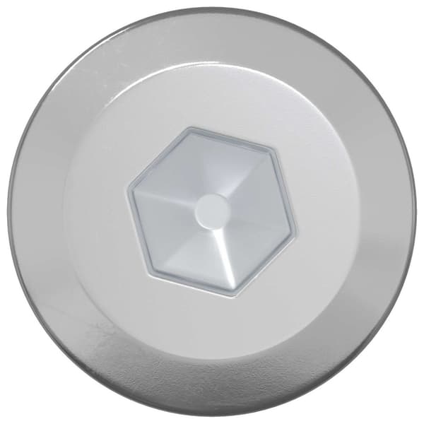 Träskruvar 2 pcs Silver M6 x 70 mm Stål