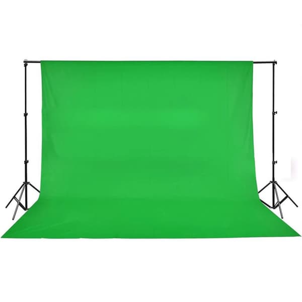 Fotostudio med lampor och bakgrund