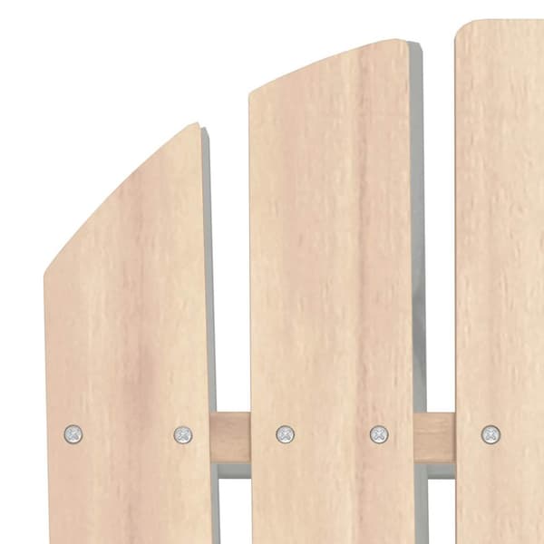 Adirondackstol massivt granträ