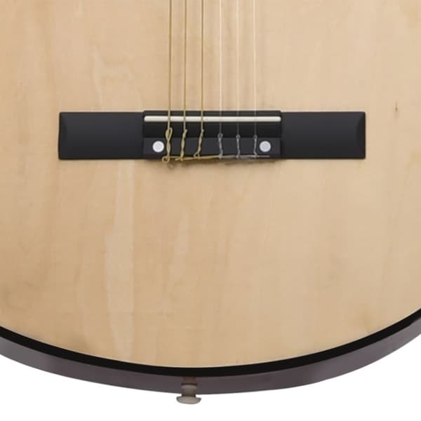 Gitarr 12 delar med EQ-pedal 6 och strängar western