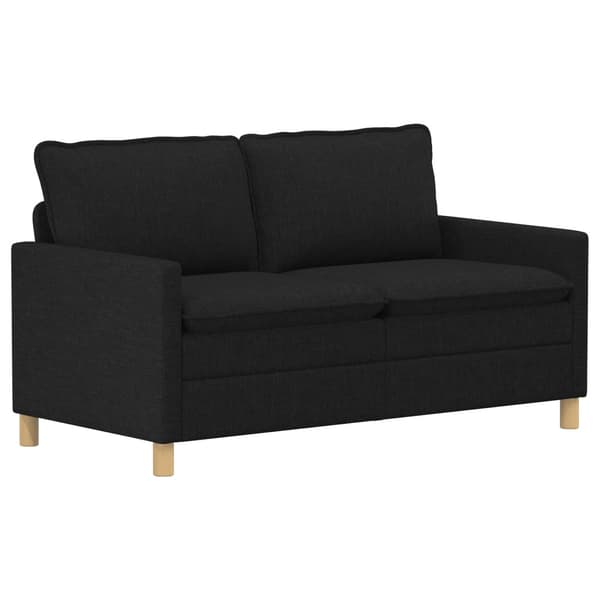 Soffset 2 st Svart Tyg