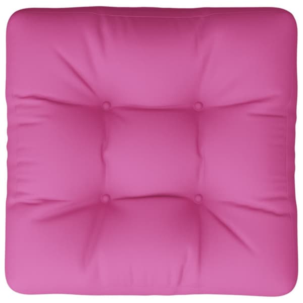 Palldyna rosa 50x50x12 cm tyg