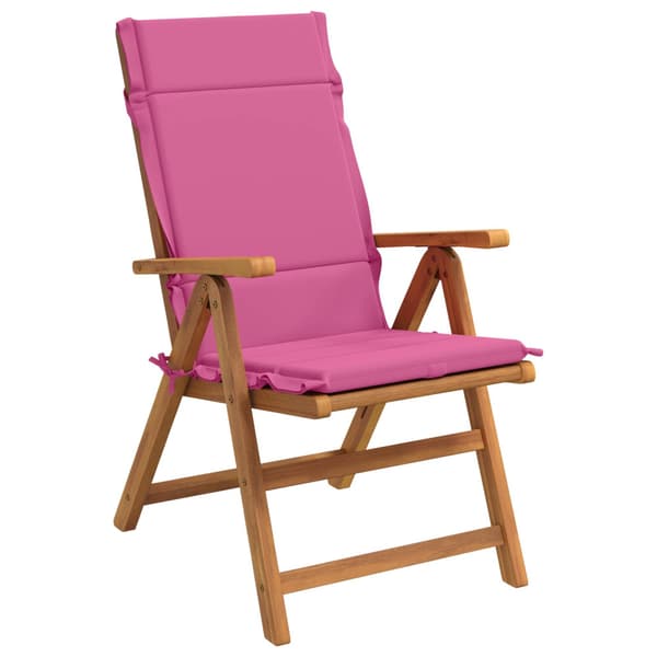 2-delade Höga Ryggstolsdynor GEMERT 2 st 100% Polyester Rosa