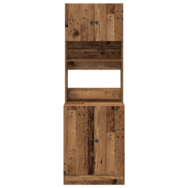 Köksbuffé Gammalt trä 60 x 50 x 180 cm