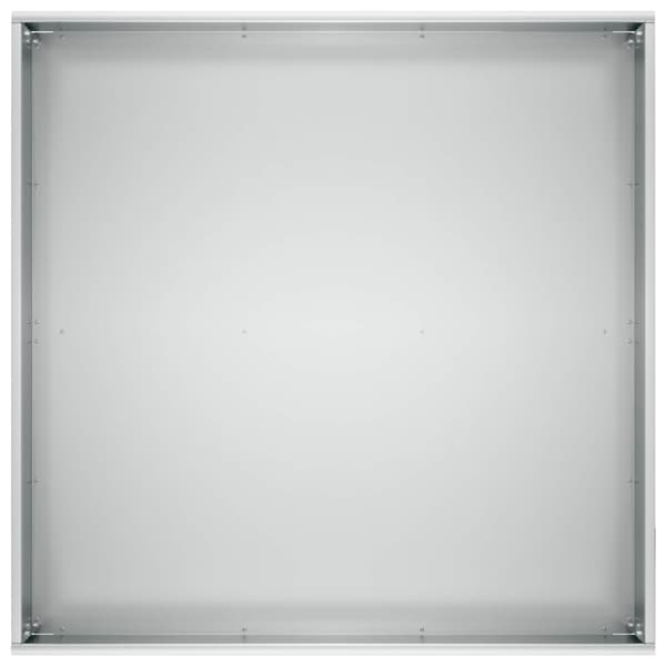 Trädgårdsplanterare 2 st Silver 40 x 40 x 20 cm