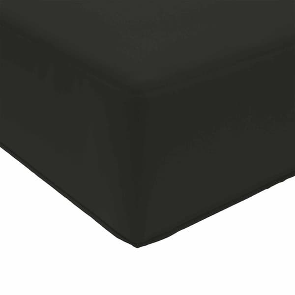 Utomhus Soffa Kudde 3 pcs Svart Polyester
