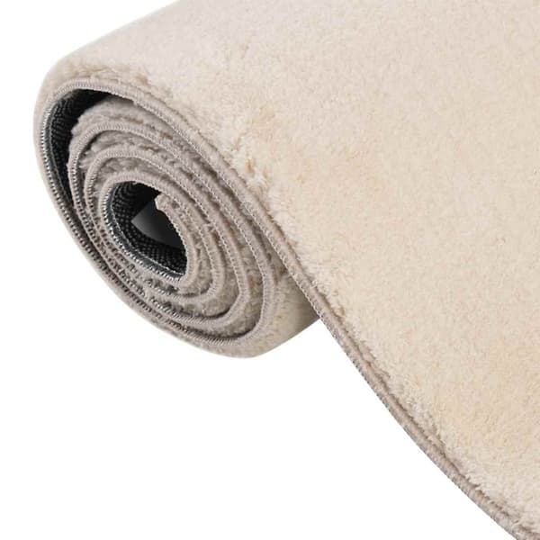 Shaggy-matta beige 120x183 cm polyester
