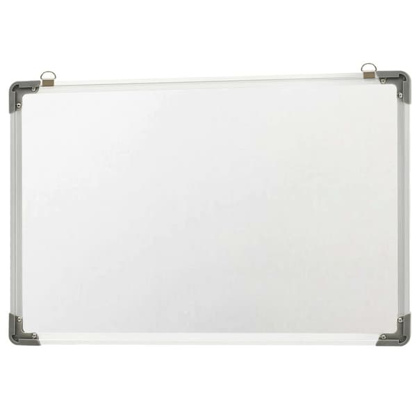 Magnetisk whiteboard vit 60x40 cm stål