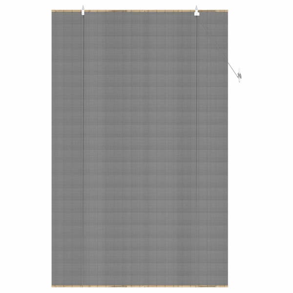 Rullgardin Grå 130 x 220 cm Bambu