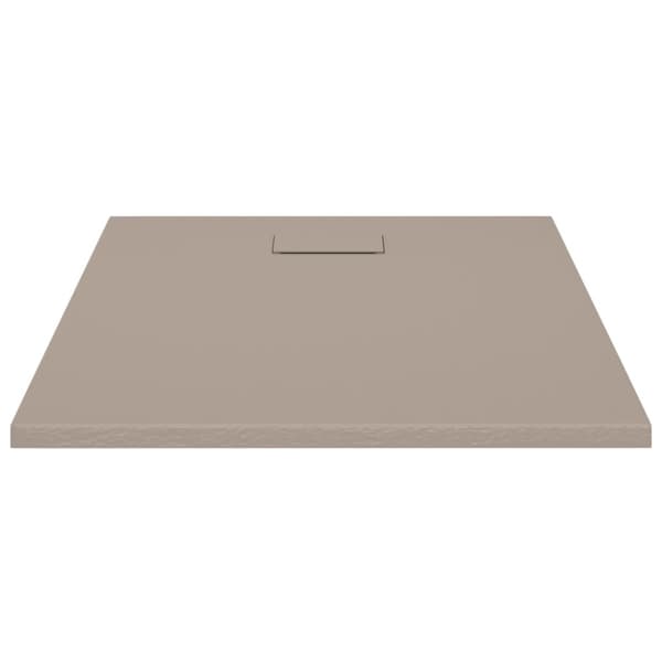 Duschkar SMC brun 100x80 cm