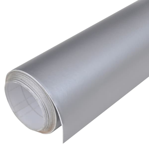 Bilfoliering matt silver 100x150 cm