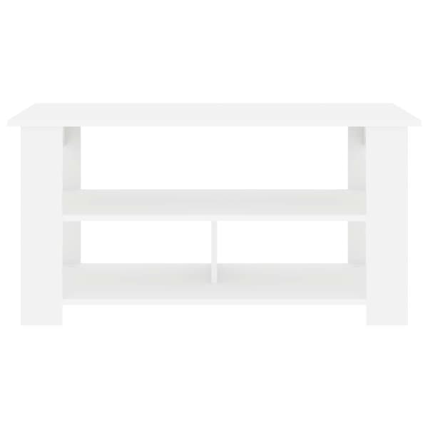 TV-ställ Vit 100 x 40 x 50 cm