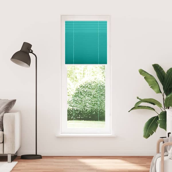 Plisserad persienn bensingrön 80x200 cm tyg bredd 79,4 cm