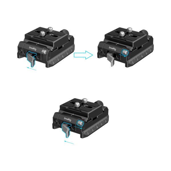 SmallRig 4234 Mount Plate Kit Universal ARCA & Manfrotto compatible