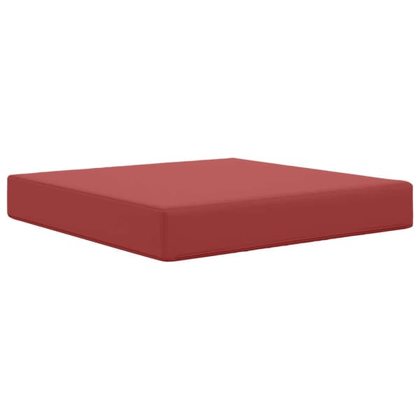 Utomhus Soffa Kudde Vinröd 60 x 60 x 8 cm Polyester