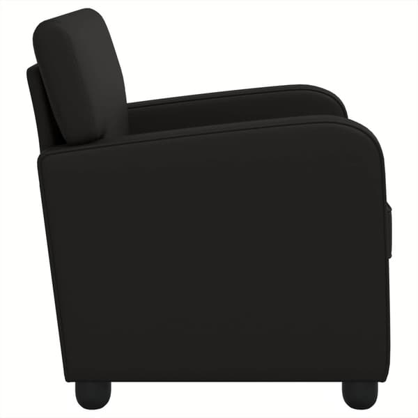 Fåtölj Svart Konstläder