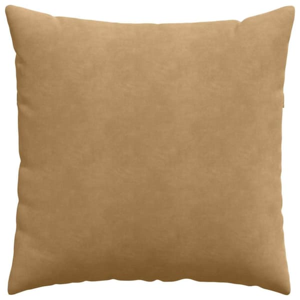 Sofakuddar 2 pcs Brun 80 x 80 cm Kordread tyg