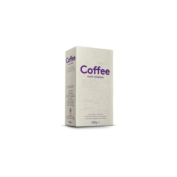 Kaffe LÖFBERGS Mörk Eko/FT Brygg 500g