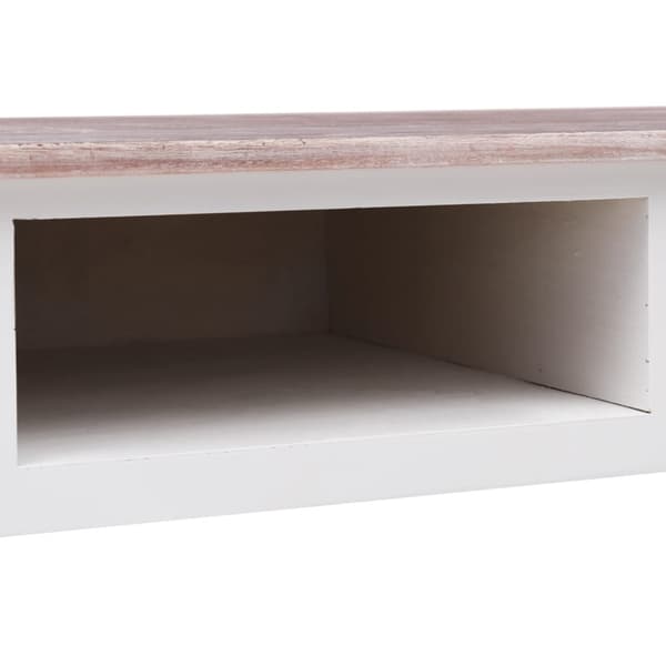 Skrivbord brun 110x45x76 cm trä