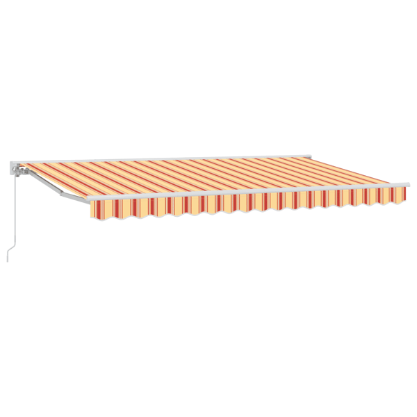 Markisram Flerfärgsdesign 400 x 200 cm
