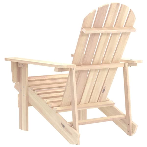 Adirondackstol massivt granträ