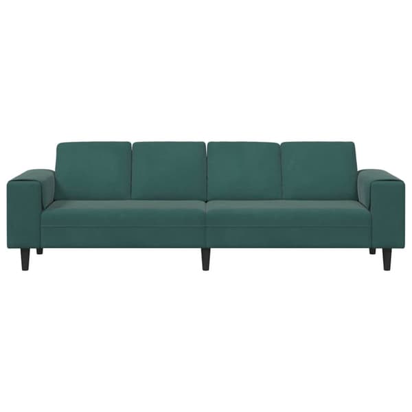 Vardagsrumsoffa Mörkgrön 250 x 77 x 76 cm
