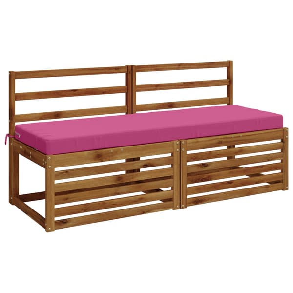 Bänk kudde SOEST 100% Polyester Rosa 150 x 50 x 8 cm