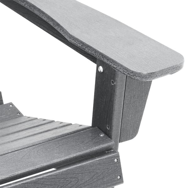 Trädgård Stol 3 pcs Ljusgrå polyeten