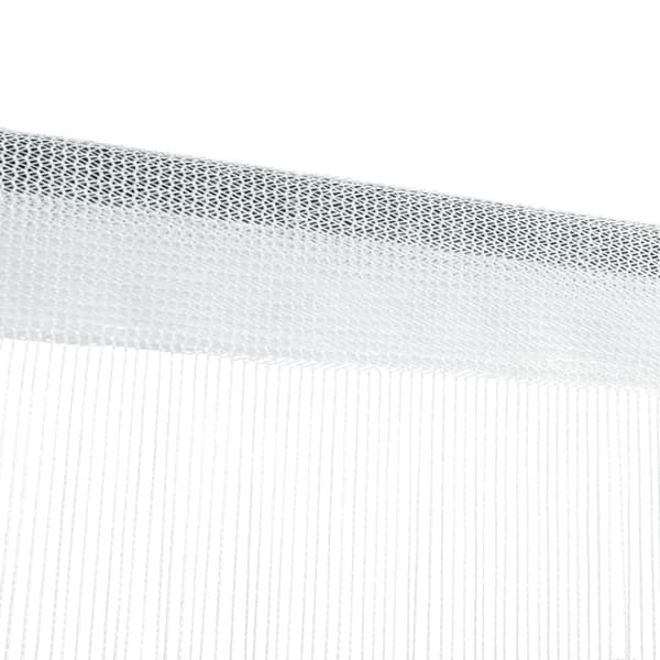 Trådgardiner 2 st 100x250 cm vit
